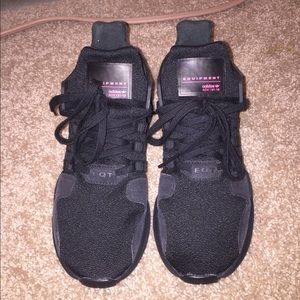 Black Adidas EQT’s